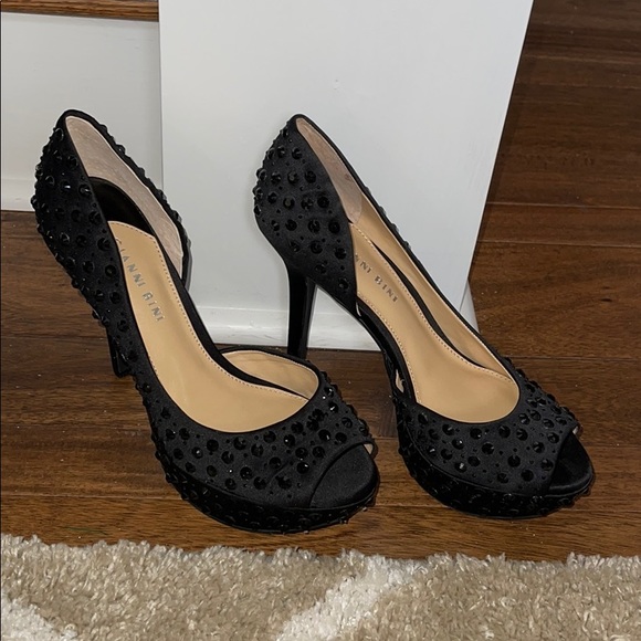 Gianni Bini Shoes - Black Studded Pumps